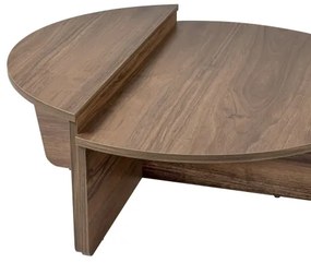 SADA 2x Konferenčný stolík ORION orech