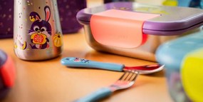 Príbor Maped Miniz Jungle Fever, lyžička a vidlička