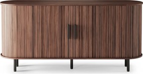 Komoda Gliss 160 cm orech tmavý