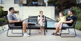 InternetovaZahrada Záhradná kovová zostava Lesja