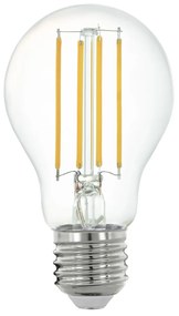 EGLO LED stmievateľná filamentová retro žiarovka, E27, A60, 6W, teplá biela