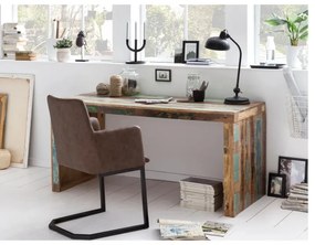 furniture-nabytek.cz - Psací stůl Hankey z recyklovaného dřeva