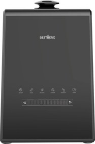 Plazmový zvlhčovač vzduchu s ionizátorom BestBerg BBAH-11B / 110 W / 5,3 l / 450 ml/h / čierna