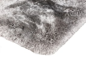 ASIATIC LONDON Plush Silver - koberec ROZMER CM: 160 x 230