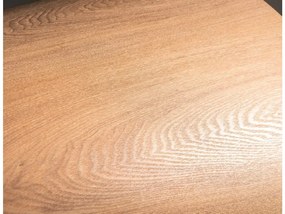 Okrúhly jedálenský stôl ANGEL 120x120 cm, dekor dub