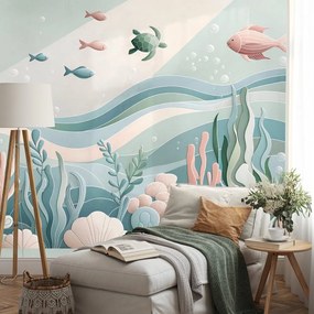 Tapeta podmorský svet s korytnačkami