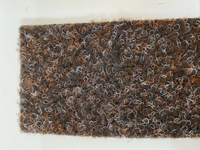 AKCIA: 137x232 cm Metrážny koberec Santana 80 hnedá s podkladom resine, záťažový - Bez obšitia cm