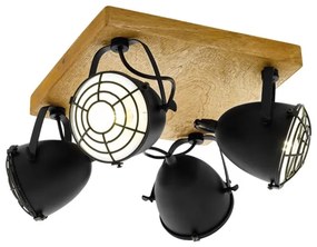 Eglo 49079 - Bodové svietidlo GATEBECK 4xE14/40W/230V