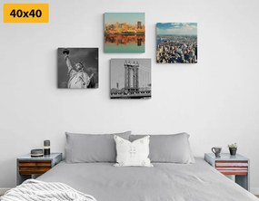 Set obrazov New York v zaujímavom prevedení Varianta: 4x 60x60