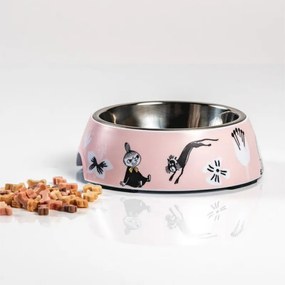 Miska pre psov Moomin Pets S, ružová