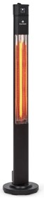 Blumfeldt Heat Guru Plus, infračervený ohrievač, 2000 W, 3 stupne ohrevu, diaľkový ovládač, čierny