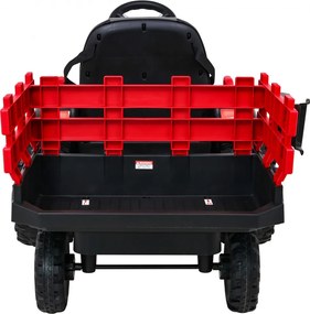 Ramiz Titánový traktor s prívesom Červený