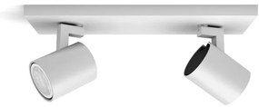Philips - LED Stmievateľné bodové svietidlo Hue RUNNER 2xGU10/4,2W/230V + DO biela
