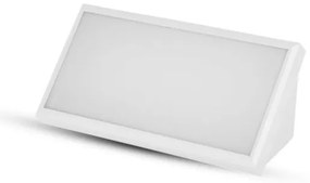 LED Vonkajšie nástenné svietidlo LED/12W/230V 6400K IP65 biela