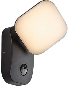 Rabalux 77058-LED Vonkajšie nástenné svietidlo so senzorom ODIEL LED/12W/230V IP44
