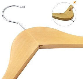 Drevené ramienka 20 ks SONGMICS CRW003-20