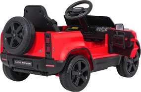 Elektrické autíčko Land Rover Defender červené