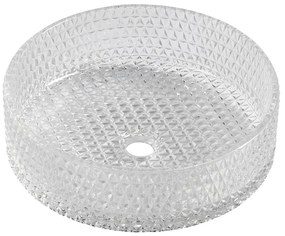 Sklenené okrúhle umývadlo ø 39,5 cm Maragua – Sapho