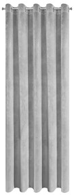 ZATEMŇOVACÍ ZÁVES NA KRÚŽKOCH VILLA 140X250 CM SIVÁ
