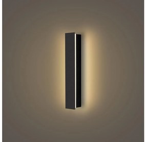 Brilagi - LED Vonkajšie nástenné svietidlo LINEAR LED/8W/230V 3000K IP65 čierna