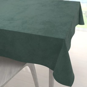 Biante Veľký zamatový štvorcový obrus Velvet Prémium SVP-040 Lesná zelená 240x240 cm