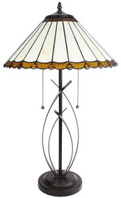 Tiffany stolná lampa HONEY Ø41*69