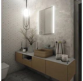 Zrkadlo do kúpeľne s LED osvetlením Nimco 60x80 cm ZP 9002
