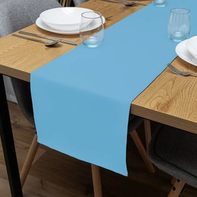 Biante Dekoračný behúň na stôl Rongo RG-065 Svetlo modrý 35x180 cm