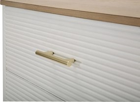 Komoda Matera 78 cm biela