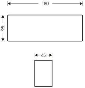 Ecolite ZFP12-BI - LED Vonkajšie nástenné svietidlo BRICK 2xLED/6W/230V IP65 biela