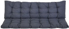 Podložka pod lavicu PREMIUM 180 x 45 cm, tmavosivá