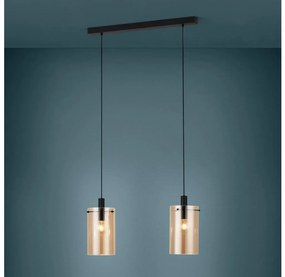 Eglo 39538 - Luster na lanku POLVERARA 2xE27/40W/230V