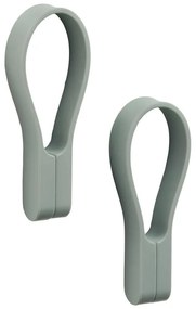 Silikónové pútko sivozelené 2 ks Loop – Zone