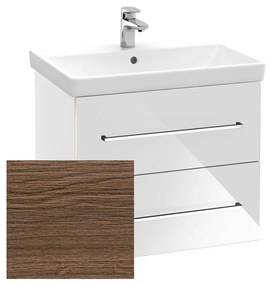 Villeroy & Boch AVENTO - Skrinka pod umývadlo 576x484 mm, 2 zásuvky, Arizona Oak A88900VH