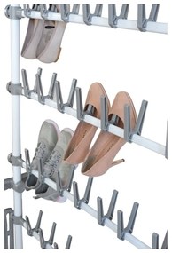 Biely kovový teleskopický stojan na topánky Herkules – Wenko