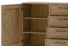 Komoda Cozy 47 z masivu 170 cm dub Rustikal