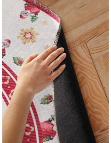 Červený okrúhly koberec s vianočným motívom ø 160 cm Toy's Delight Santa Claus – Villeroy&amp;Boch