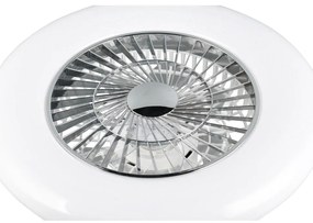 Biele/v striebornej farbe LED stropné svietidlo Visby – Trio