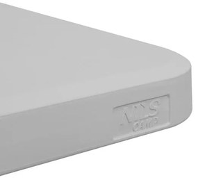 Skladací kempingový stôl NILS Camp NC1618 biely