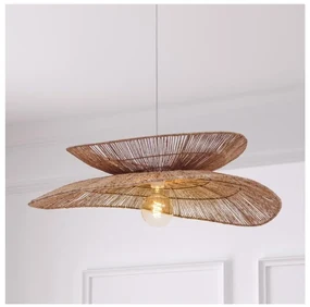 Atmosphera - Luster na lanku ALARA 1xE27/40W/230V juta P6714