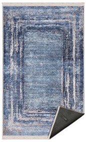 Modrý koberec behúň 80x200 cm - Mila Home