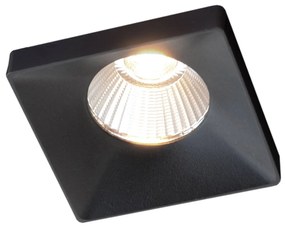 GF design Squary zapustené svetlo IP54 čierne 2700
