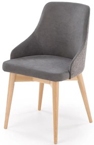 Stolička MALAGA sivá