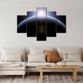 Obraz vesmírneho telesa (150x105 cm)