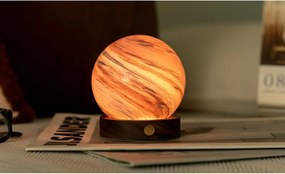 Hnedá/tmavo prírodná svetelná dekorácia na USB ø 8 cm Polar Cloud – Gingko