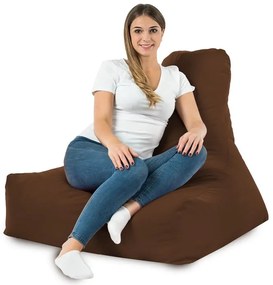 Sedací vak Bali Plyš Farba: Hnedý