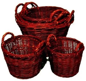 Prútený košík na trávu pr. 50 cm, pr. 50 cm