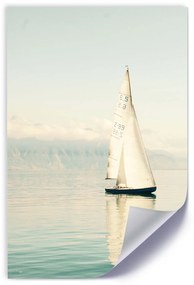 Gario Plagát Plachetnica na vode Farba rámu: Bez rámu, Veľkosť: 20 x 30 cm