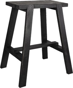 Drevená hnedá stolička FawnD - 50*39*58 cm