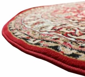 Koberce Breno Kusový koberec PRACTICA ovál 59/CVC, červená, viacfarebná,160 x 230 cm